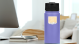 Yerevan Armenia Cityscape Sticker on a Water Bottle (New) example