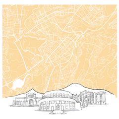 Yerevan Armenia Cityscape Sticker