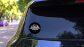 Yerevan City Armenia Sticker on a Rear Car Window (New) example