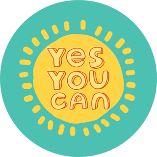 Yes You Can Sunshine Sticker