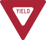 Yield Sign Sticker