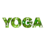 Yoga Lettering Poster Sticker