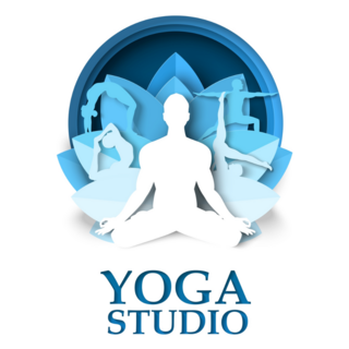 Yoga Studio Poster Sticker