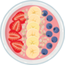 Yogurt Fruit Smoothie Bowl Sticker
