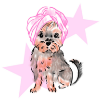 Yorkshire In Towel Sticker