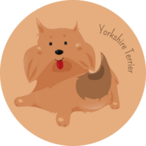 Yorkshire Terrier Breed Sticker
