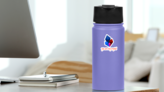 You Are My Crystal Sticker on a Water Bottle (New) example