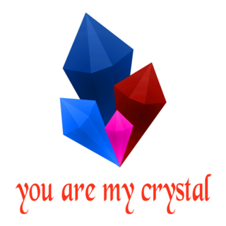 You Are My Crystal Sticker