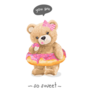 You Are So Sweet Teddy Bear Donut Sticker 