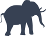 Young Elephant Sticker