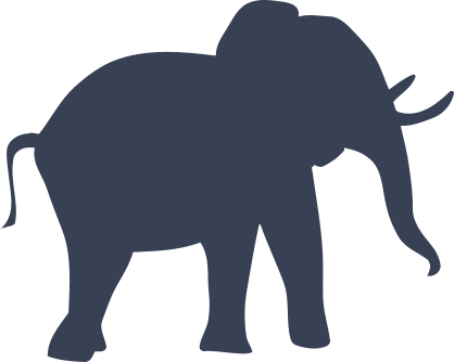Young Elephant Sticker