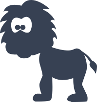 Young Lion Sticker