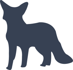 Young Wolf Coyote Sticker