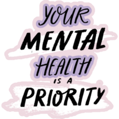 Your Mental Health Is a Priority Sticker