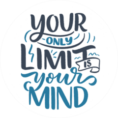 Your Only Limit is Your Mind Sticker