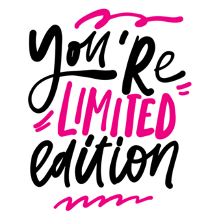 Youre Limited Edition Fashion Lettering Sticker