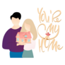 Youre My Home Real Estate Sticker