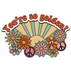 Youre So Golden Sticker
