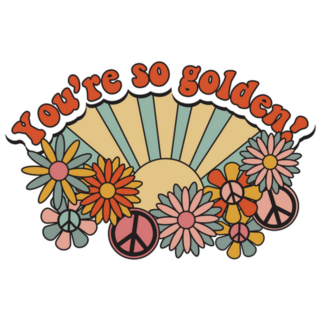 Youre So Golden Sticker