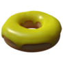 Yummy Yellow Donut Sticker
