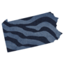 Zebra Print Map State Of Pennsylvania Sticker