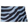 Zebra Skin State Map Of North Dakota Sticker