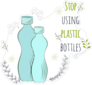 Zero Waste Concept Sticker