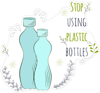 Zero Waste Concept Sticker