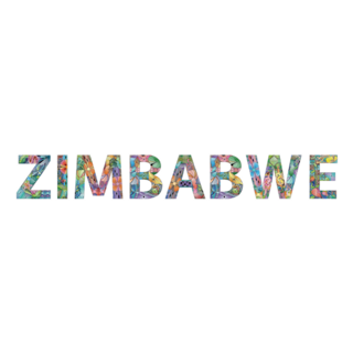 Zimbabwe Decorative Zentangle Sticker