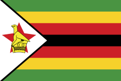 Zimbabwe Flag Sticker