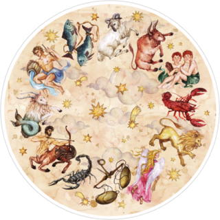 Zodiac Circle Sticker