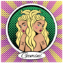 Zodiac Gemini Pop Art Illustration Sticker
