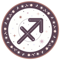 Zodiac Horoscope Sign Sagittarius Sticker