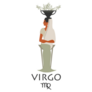 Zodiac In The Style Of Ancient Greece Virgo Sticker