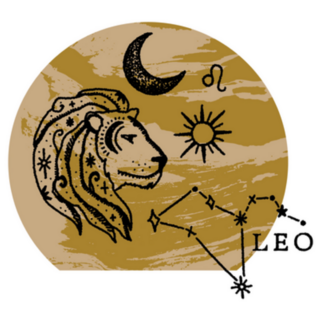 Zodiac Leo Boho Magical Sticker