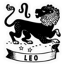 Zodiac Leo Retro Lion Sketch Sticker