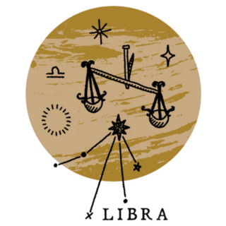 Zodiac Libra Boho Magical Sticker