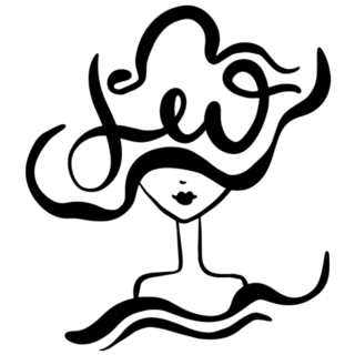 Zodiac Sign Leo Girl Sketch Sticker