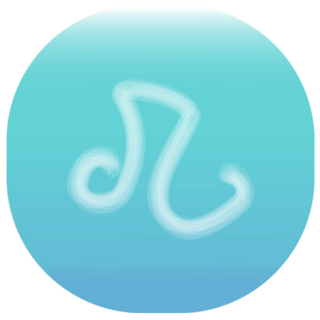 Zodiac Sign Leo On A Light Blue Background Sticker