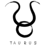 Zodiac Sign Taurus Elegant Sticker