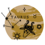 Zodiac Taurus Boho Magical Vintage Sticker