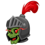 Zombie Knight Sticker