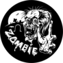 Zombie With Outstretched Hands Circle Sticker