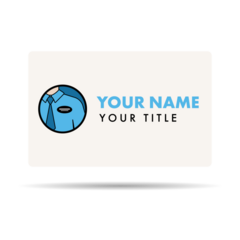 Printed Plastic Name Tags