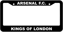 ARSENAL F.C. Kings of London License Plate Frame