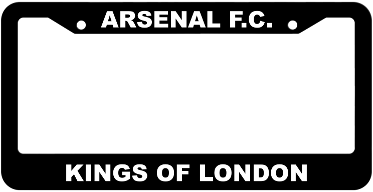 ARSENAL F.C. Kings of London License Plate Frame