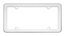 Blank Stainless Steel License Plate Frame