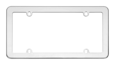 Blank Stainless Steel License Plate Frame