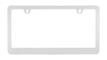 Chrome Metal License Plate Frame