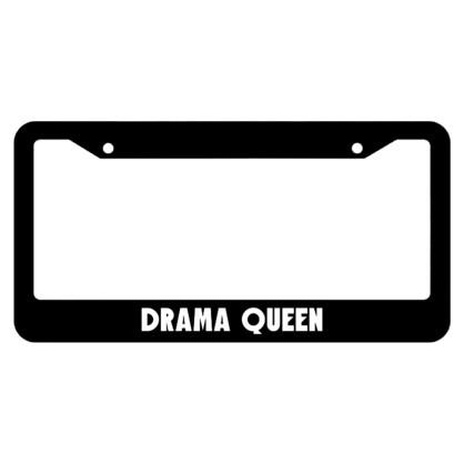Drama Queen License Plate Frame